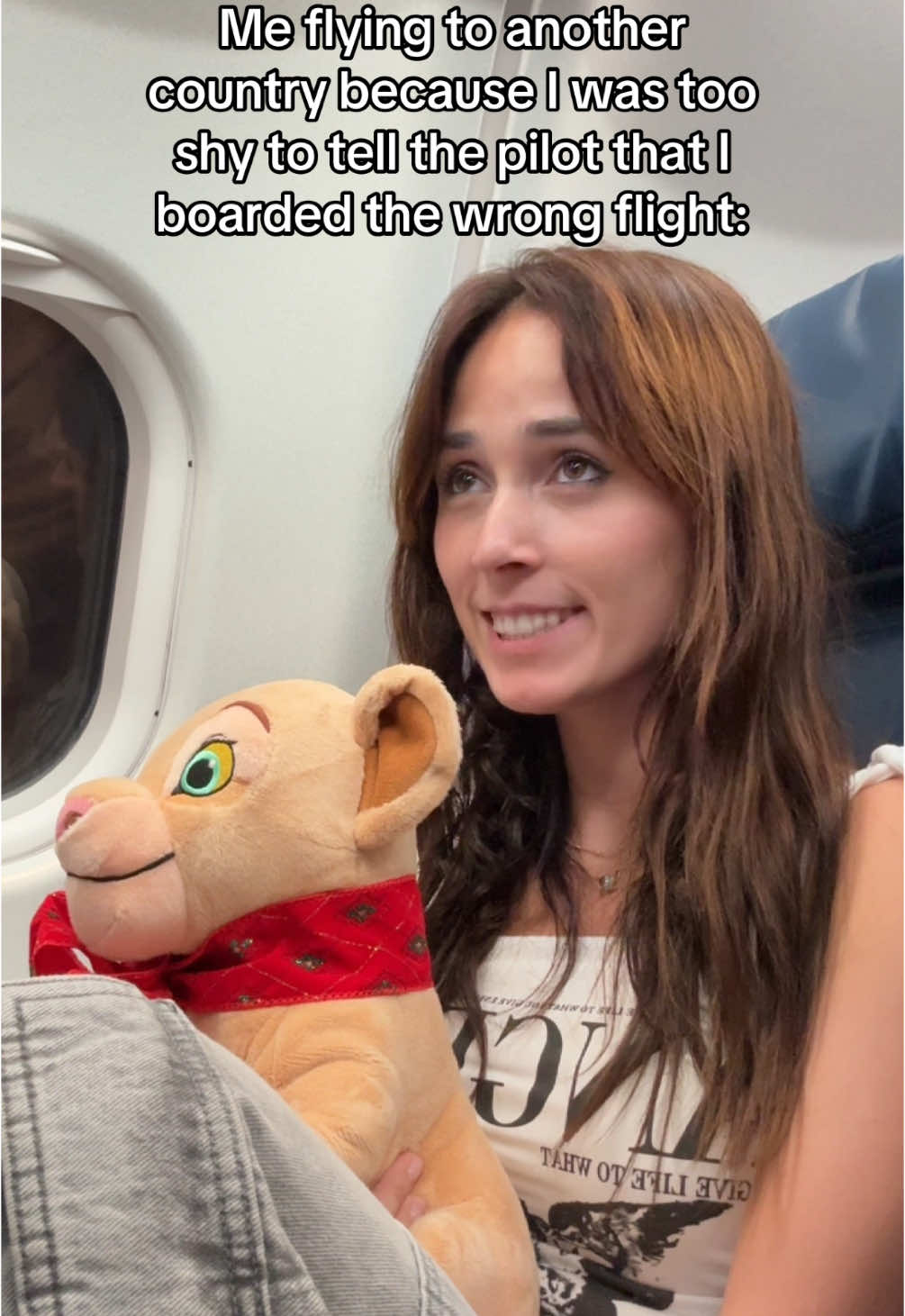 Where do you think I'll go? ✈️ #Traveling #Plane 