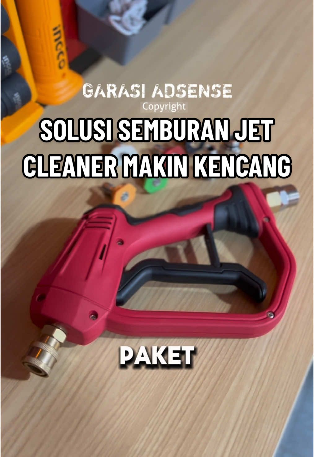 READY STOK GAK BANYAK!!!  SPESIAL GUN PREMIUN GEN 2 (DEADPOOL)  Cocok untuk segala jenin jet cleaner listrik  #jetsteam #jetcleaner #mesincucimotor #mesincucimobil #alatcucimotor #alatcucimobil #alatcucimotorviral #alatcucimobilmotor #shampoo #foamlance #shampokendaraan #shampomotor 