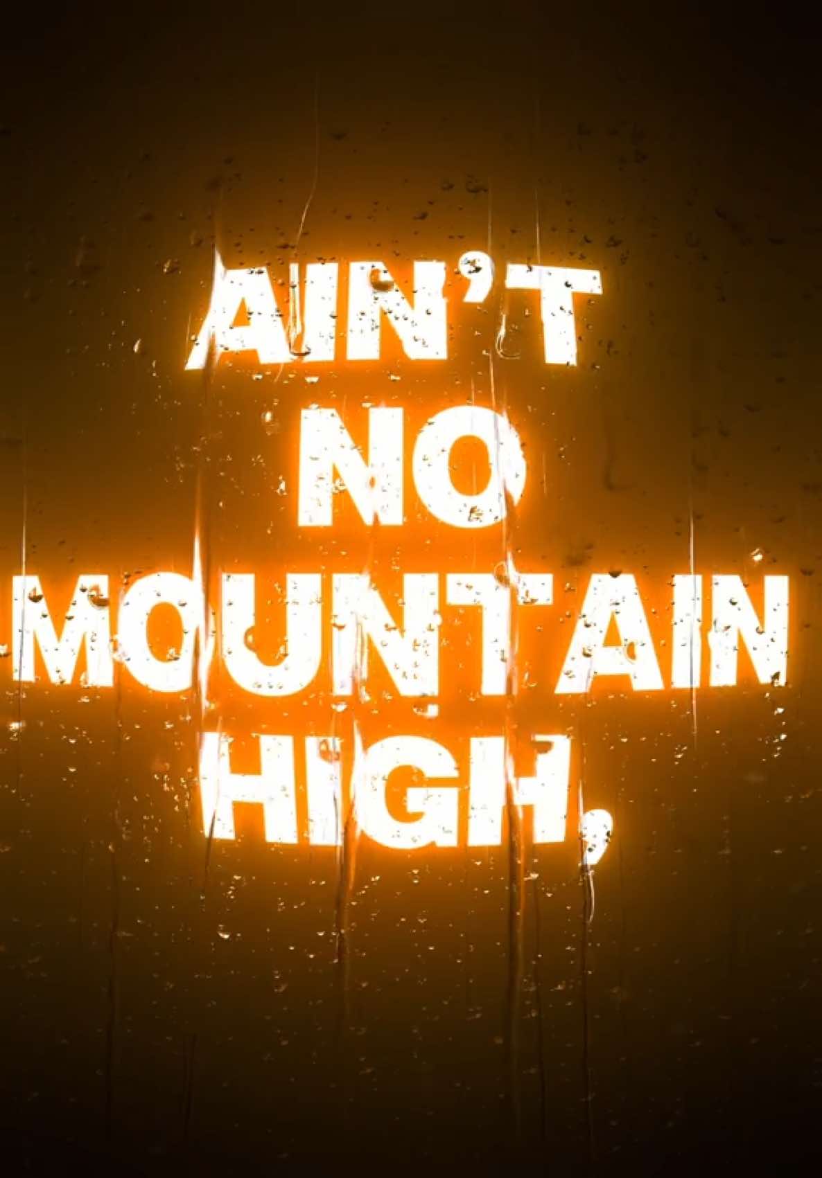 Aint No Mountain High Enough #marvingaye #tammiterrell #fyp #lyrics 