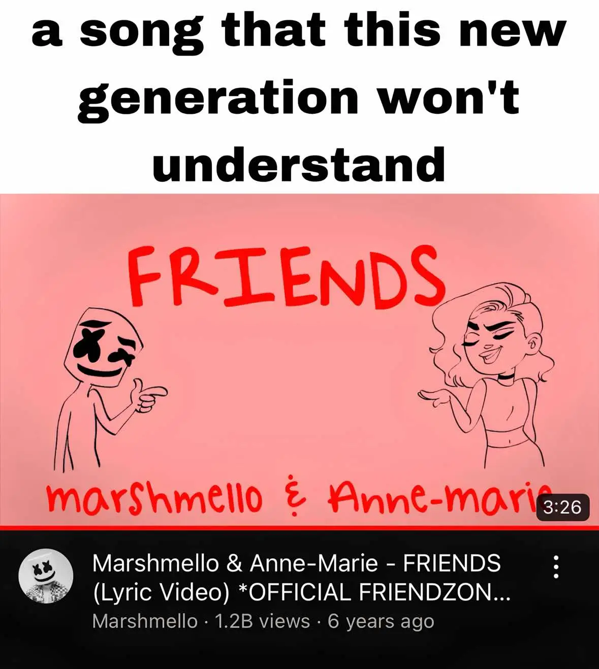 #friends #marshmello #annemarie #nostalgia #memories #oldsong #childhoodsong #throwbacksongs #throwback #song #real #relatable #2010s #2018 