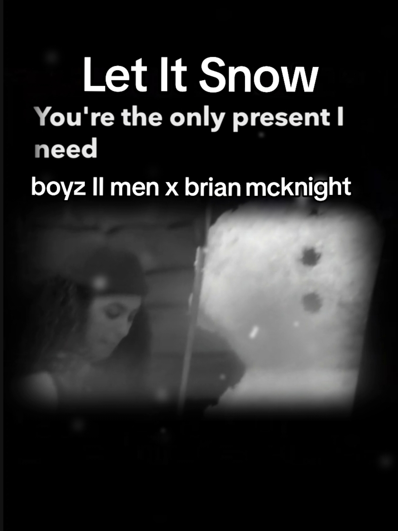 #letitsnow #chrismasinterpretations #boyziimen #brianmcknight #christmas #rnb #vibes #90sthrowback #viral #trending #musicvideo #lyrics #90s #1993 