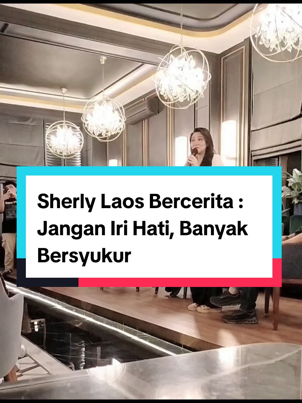 Sherly Laos Bercerita di Makassar #sherlytjoanda  #sherlylaos  #malukuutara  #gubernurmalukuutara  #makassar  #julstory @sherlytjoanda 