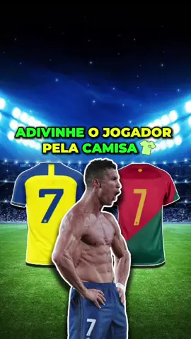 Adivinhe o jogador pela camisa!! 👕 #quiz #futebol #curiosidades 