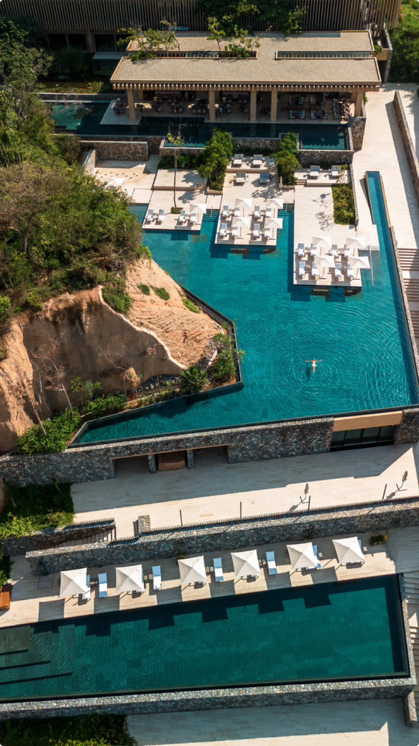 Discover a hidden gem on Mexico’s Pacific coast. 🌊 Soak in panoramic ocean views from cascading infinity pools at Four Seasons Resort Tamarindo. #LoveFourSeasons #FourSeasons #LuxuryTravel #Mexico