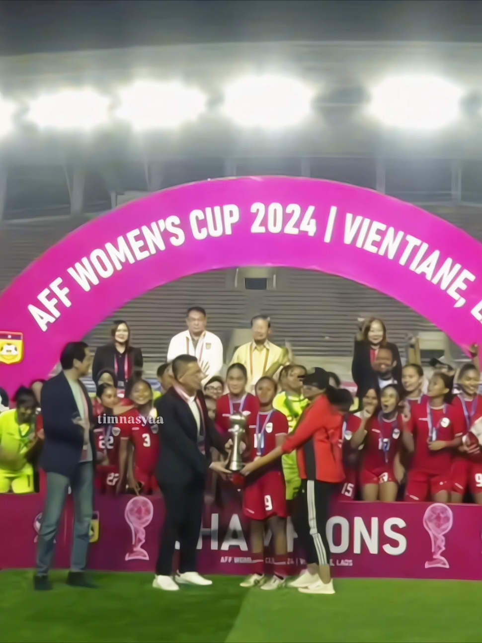 Champions🥇 ||  SEJARAH BARU🥶🏆 #timnasputri #timnasindonesia #fyp #affwomencup2024 #kitagaruda #fypage 