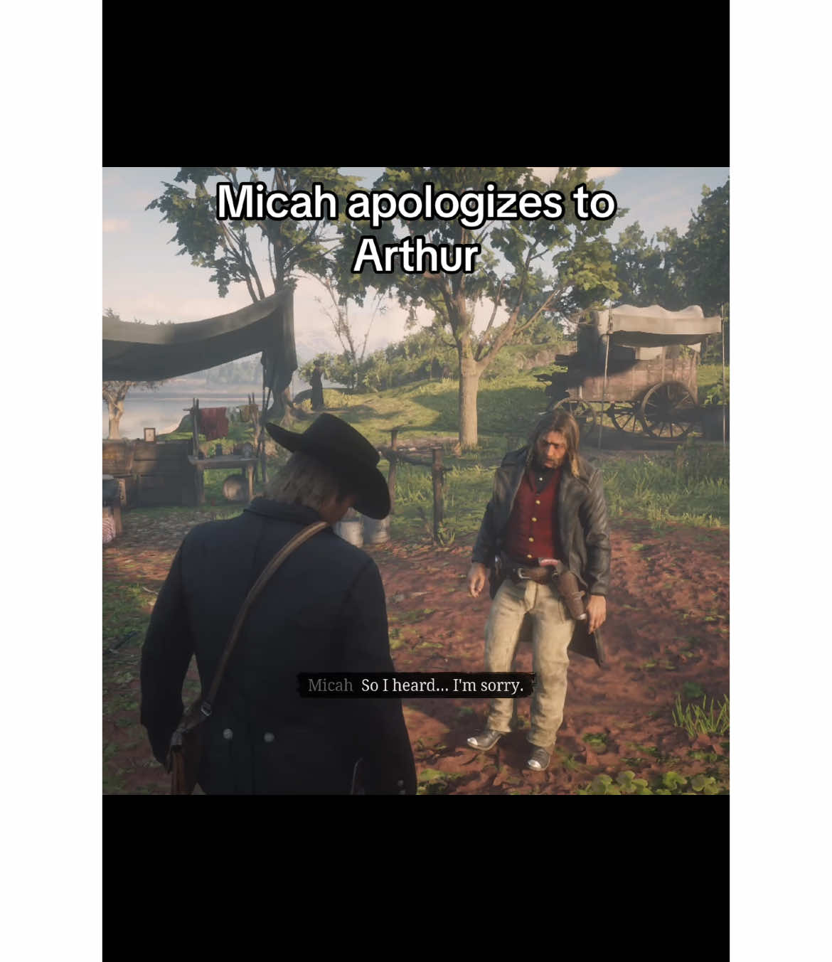 Micah has his moments #rdr2 #arthurmorgan #fyp #micahbell🐀 