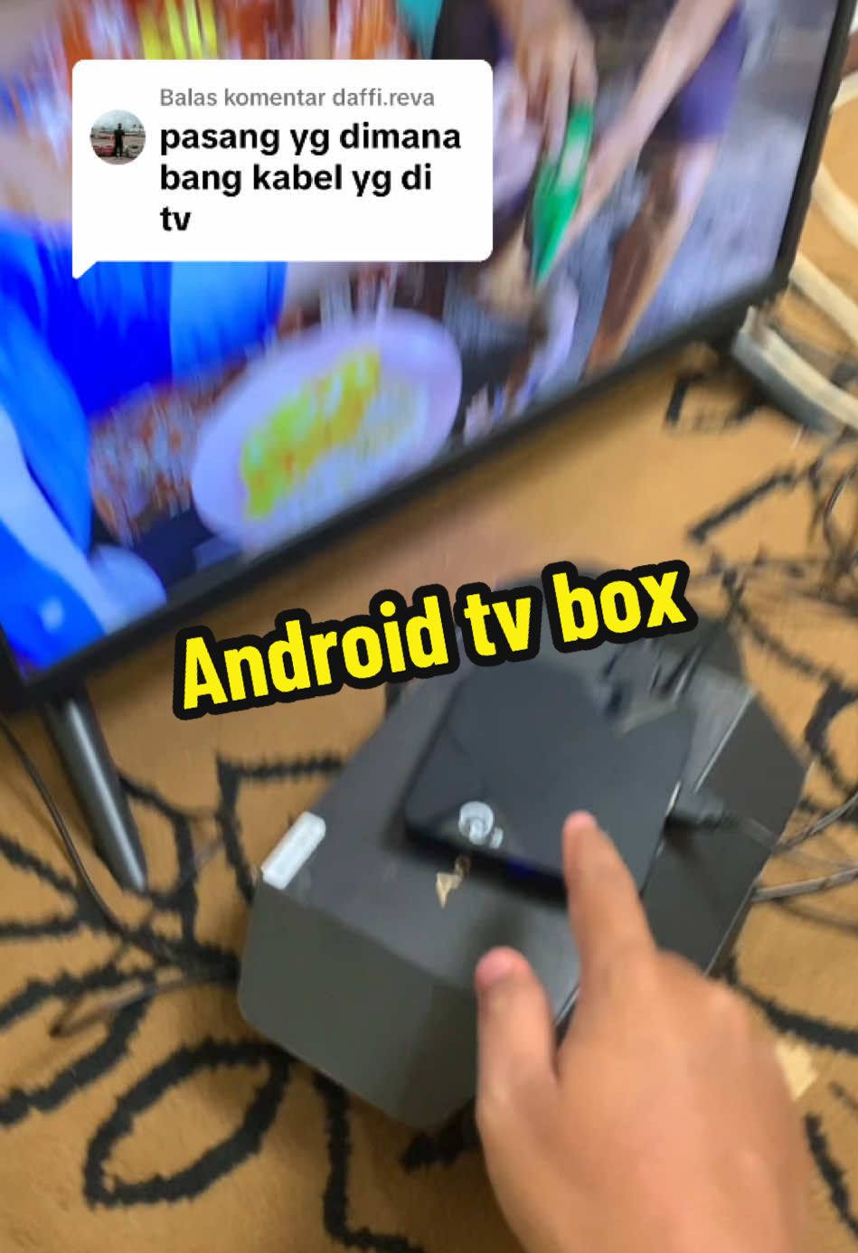 Membalas @daffi.reva pasang alat android tv box pengubah tv jadul jadi tv android pintar #androidtvbox #androidtv #jagoanvideotrending #megaguncang1212 