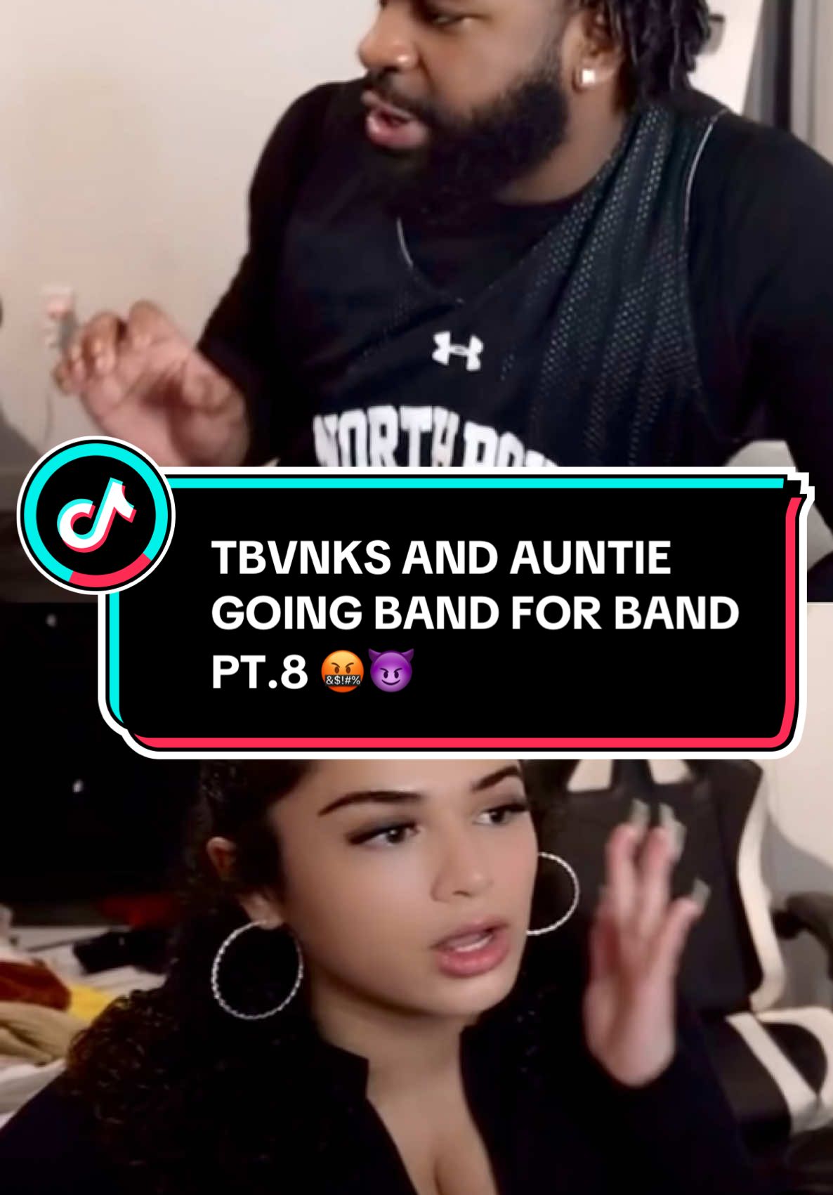 TBVNKS AND AUNTIE GOING BAND FOR BAND PT.8 #tbvnks #tbvnksclips #tbvnkslive 