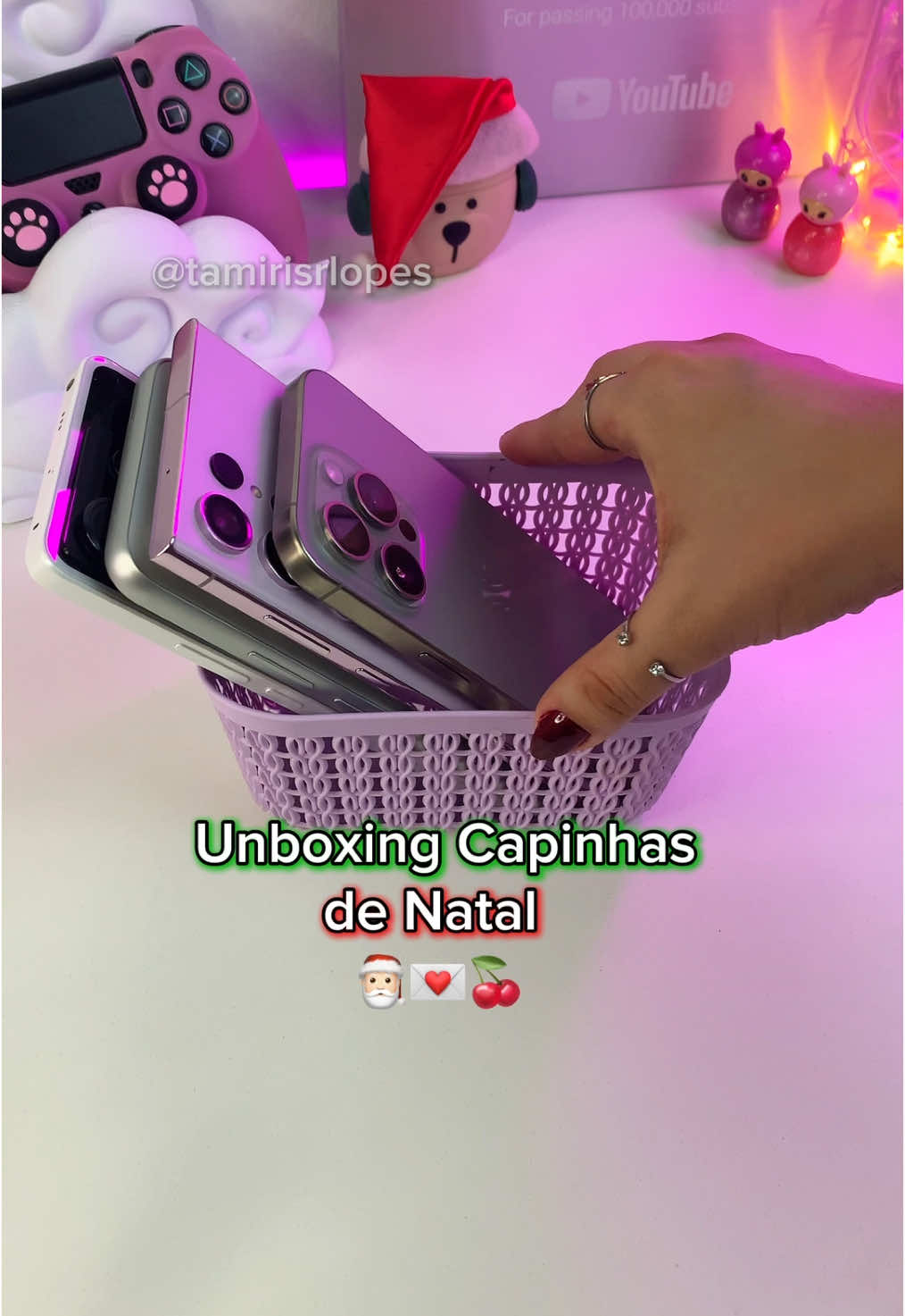 Enfim, unboxing capinhas de Natal ✨🎄❤️  ##unboxinghaul  #capinhadecelular #haul #xmas #christmas #2024 #iphone #android #celular #gocasetok #fyp  Capinhas: @Gocase Brasil 🏷️Cupom: TAMIRIS