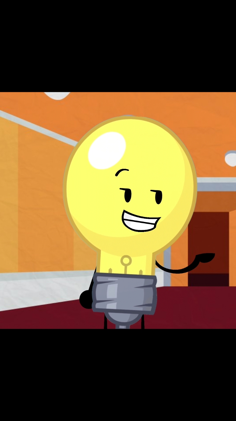 freaky bulb || i have no idea why i animated that #ii #inanimateinsanity #osc #lightbrush ? 