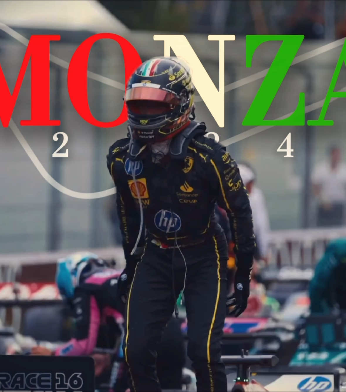 The Prince of Monza 👑🇮🇹 Relive Charles Lecelrc winning at Monza this year #f1 #motivation #ferrari #formula1