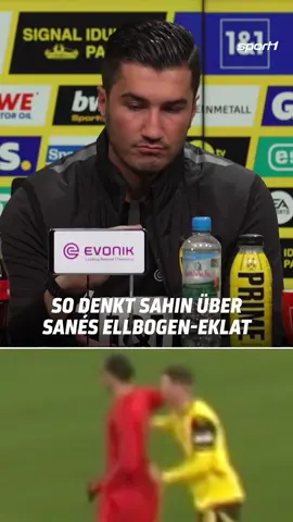 Leroy Sané kommt um eine Sperre für seinen Ellbogenschlag im Bundesligaspiel gegen Borussia Dortmund herum. Der Kontrollausschuss des DFB verzichtet auf ein Verfahren gegen ihn. Nuri Sahin hat dazu eine klare Meinung 👀 #sport1 sport1news #sahin #sane #fcbayern #bvb #bvbfcb
