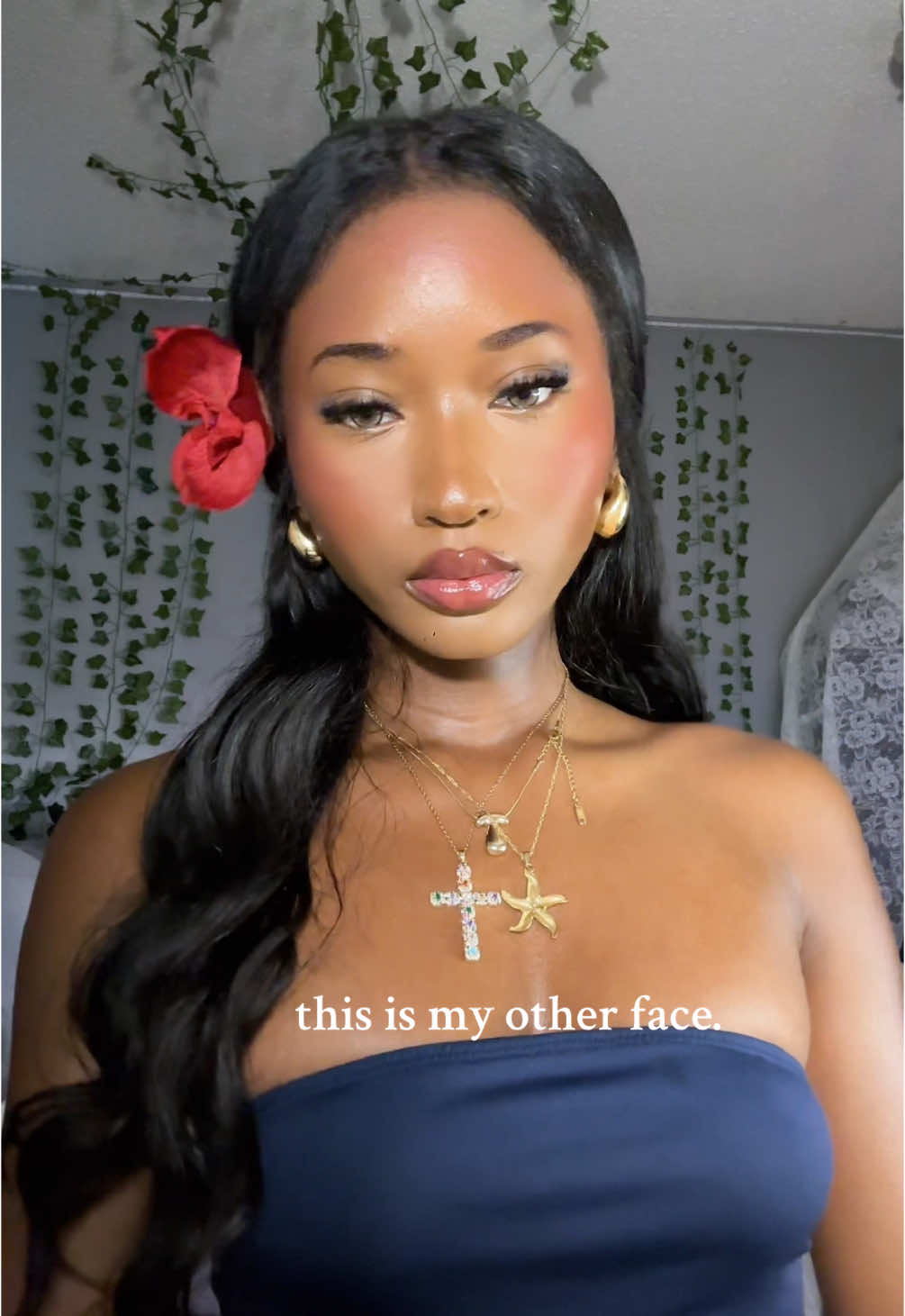 i do not like my makeup today so dont mind thattttt :) #grwmroutine #fyp #fy #inspo #makeup #hair #trending 