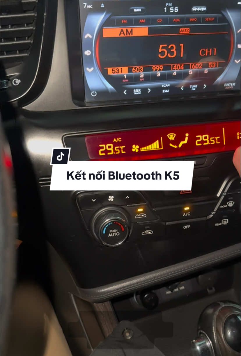 Kết nối Bluetooth trên K5 dễ nhất~ #bluetooth #k5 