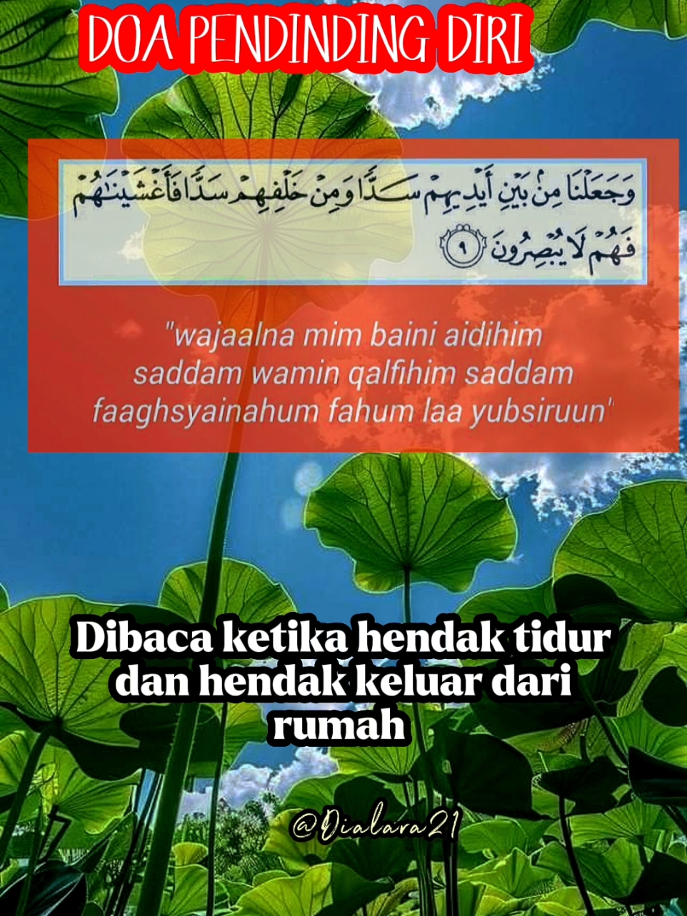 Assalamualaikum wbt  #ayatquran #doa #pendindingdiri #fyp #CapCut 