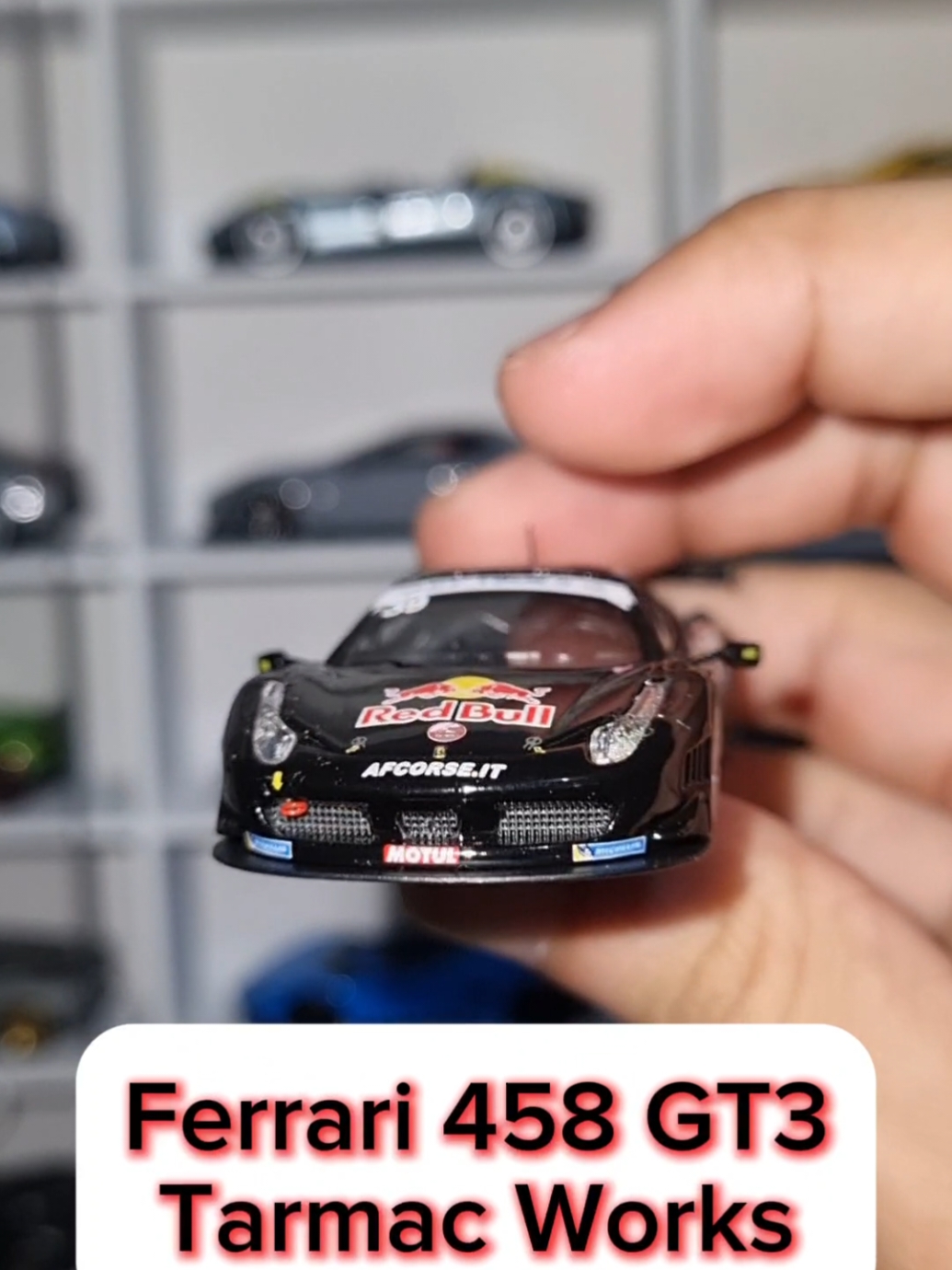 Ferrari 458 GT3 - Tarmac Works #hotwheels #minigt #diecast #diecastcars #premium64 #164 #164scale #diecaststorage #diecastcollector #diecastphotography #diecastcollection #minigtindonesia #minigt64 #hotwheelsmalaysia #hotwheelsindonesia #hotwheelsusa #hotwheelsbrasil #hotwheelscollectors #hotwheelsdaily #hotwheelshunter #hwcollector #diecastcollector #diecastdaily #kaidohouse  