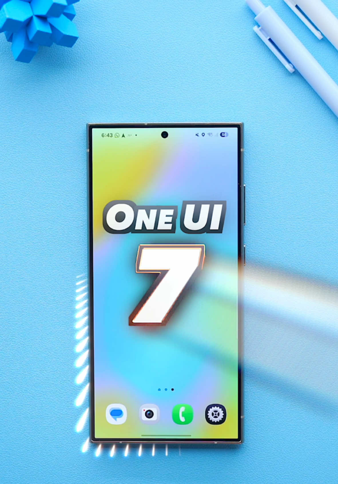 Share this with your Samsung buddies 🙌🏻 cause this ONE Ui 7 update is AWESOME!!! It should hopefully be released by Jan next year, I believe coming to S series devices first and then more 🤞🏻 let’s hope!!  #oneui7 #oneui7beta #s24 #s24ultra #samsung @SamsungUK 