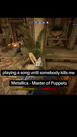 a lot of people asked for this one not the best video but oh well . #metallica #masterofpuppets #mordhau #lute #bard 