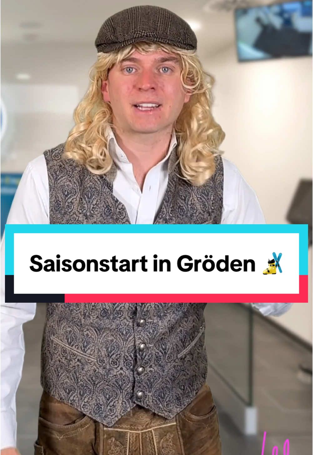 Saisonstart in Gröden! Aiai, der Michele tuat bei die Skiwosser ollm mehr eini als die Markierung geat - so tuai pro Tog 74€ drauzohln!! 😡 #comedy #witzigevideos #meme #humor #südtirol #giorgiomoroder #daftpunk #dolomiten