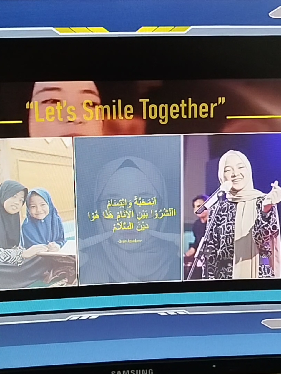 Let's Smile Together  #nisyasabyan #skbkemenag #deenassalam 