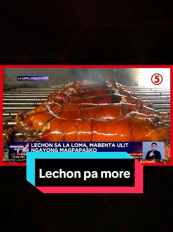 Tataas pa ang presyo ng lechon sa La Loma, Quezon City habang papalapit ang #Pasko2024 . Payo ng mga nagtitinda, 