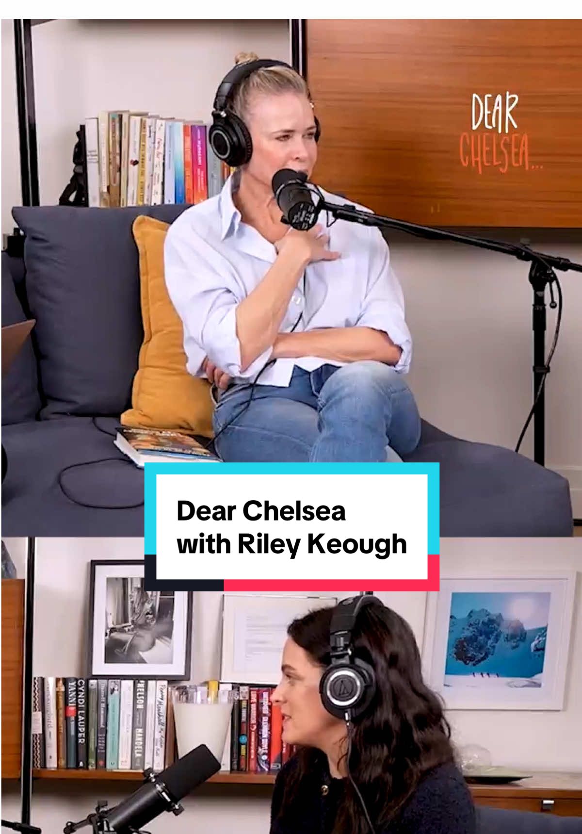 A new episode of Dear Chelsea with @Riley Keough is out now! 