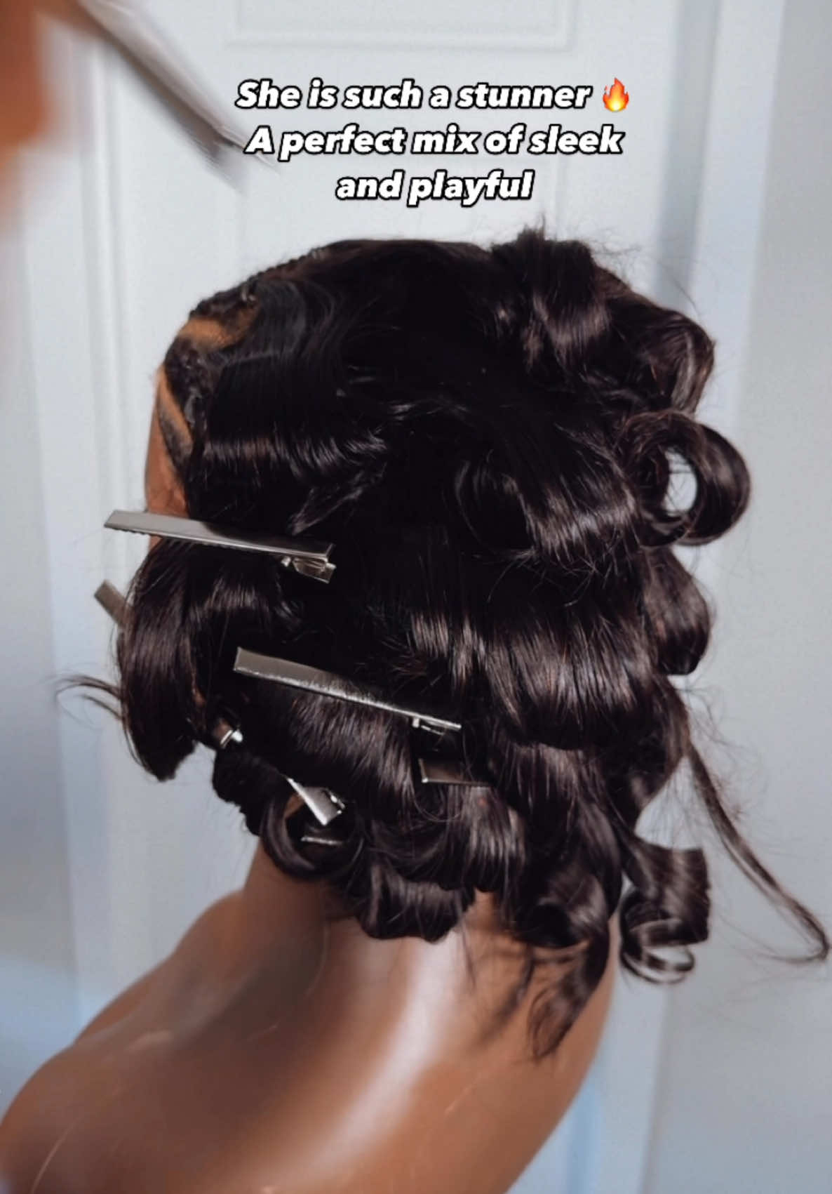 Why choose between braids and curls when you can have both? 🎯 #wigslayer #humanhairwigswigs #humanhairwigsforwomen #wighumanhair #blackgirlluxury #wigsnatched #gluelesswigs #wigtok #humanhairwigswigsforsale #smallbusinesstiktok