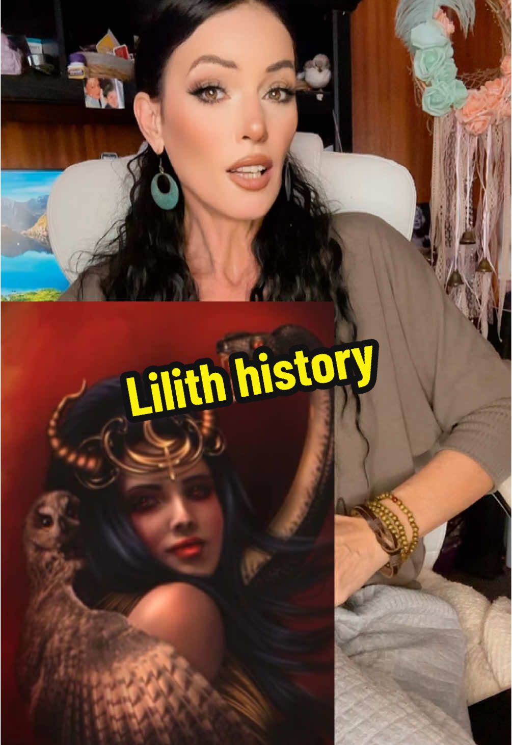 History of Lilith the first wife of Adam and the first primordial she demon #lilith #lilitu #witch #witchtok #divinefeminine #mythology #legend #vampire #gardenofeden #jewishmysticism #zohra #bible #ancientgods #annunaki #demoness #primordial #storytime #fyp 