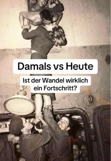 Irgendwie entwickeln sich so viele Dinge in gewisser Hinsicht in eine seelenlosere Version😓 #damals #heute #wandel #altezeiten #geschichte #frühervsheute #nostalgie 