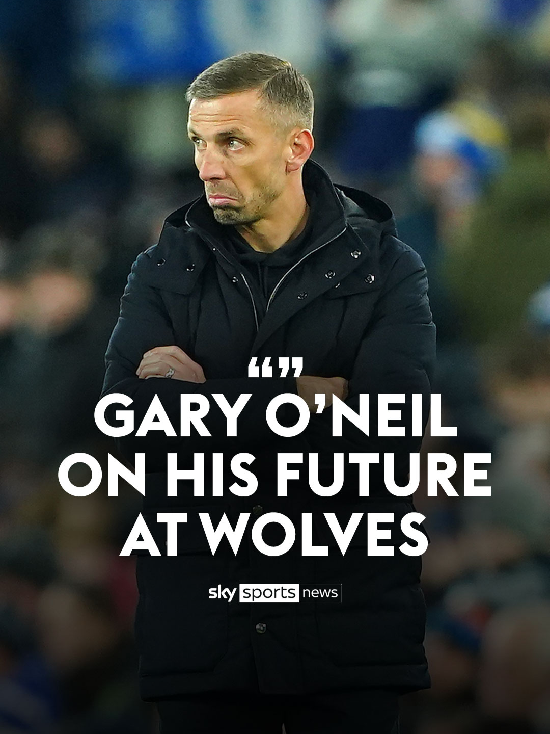 Gary O'Neil comments on his Wolves future ahead of their game with West Ham on Monday ⚽ #wolves #PremierLeague #footballtiktok