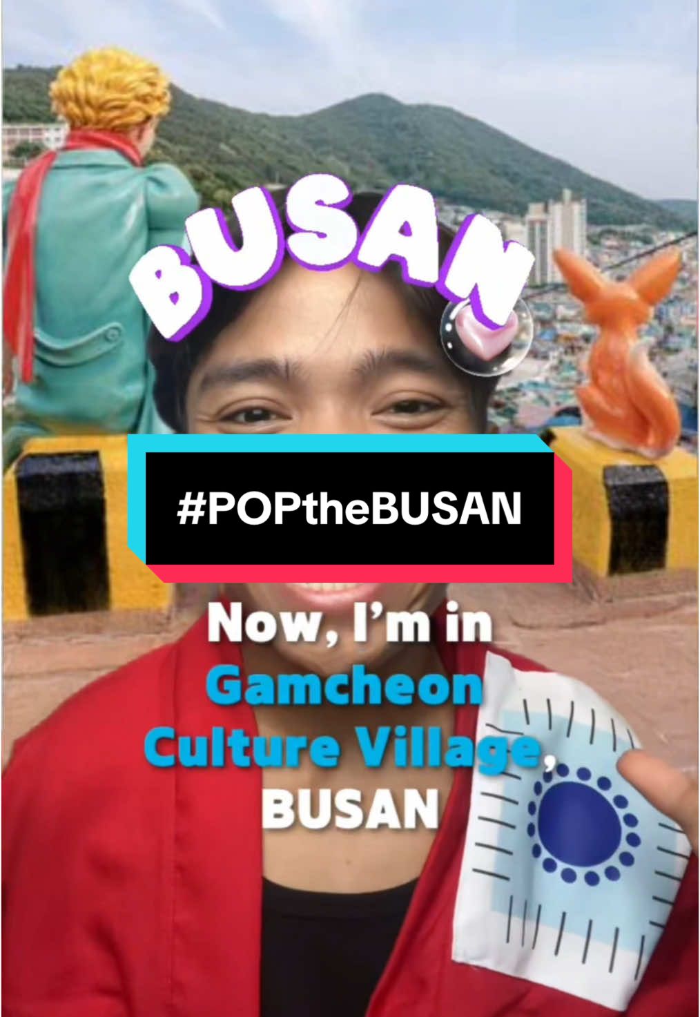 Buat kalian yang mau ke korea selatan dan mau ke tempat wisata yang ada di BUSAN mending cobain dulu deh efek filter #POPtheBUSAN ini karena seru banget! @VISIT BUSAN #visitbusan #busantour #Busan #Korea #Visitbusanpass 