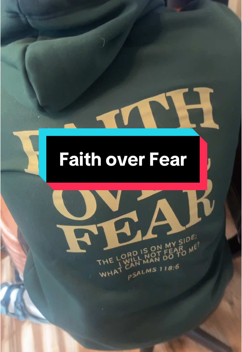 Faith over Fear. #giftideas #giftsforhim #clothing #treasurefinds #christmasgiftideas #christmasgifts #fashiontiktok #christiantiktok #religion 