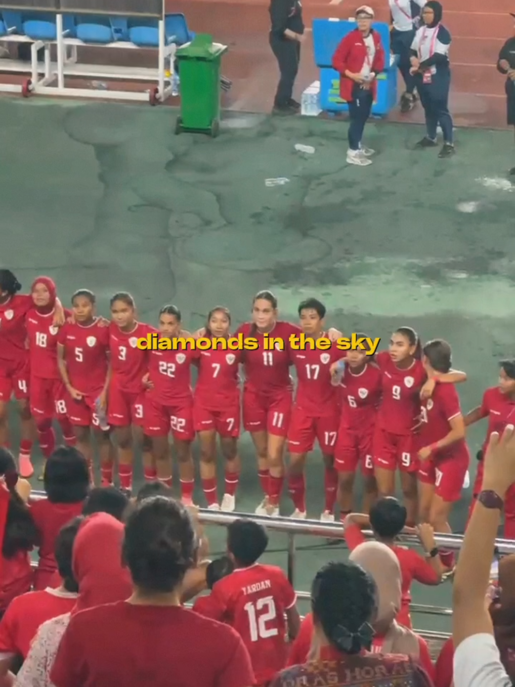 Good game, girls. Congratulations! 🥇🇮🇩🥳🎉 🙌🔥 #final #garudapertiwi #affwomen #aff #indonesia #timnasindonesia #cambodia #vientiane #laos🇱🇦 