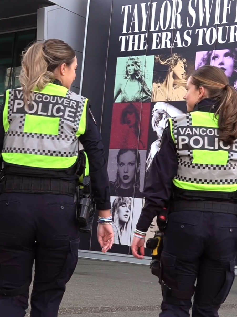 #VPD officers are Ready For It 🎶, dedicated to helping you enjoy a safe and unforgettable weekend! We’ll have 700 officers in bright, visible vests—inside and outside the stadium—deterring crime, reassuring concert-goers, and responding swiftly to emergencies. Reach out if you need us or just to say hello. #ErasTourVancouver #GRWM 