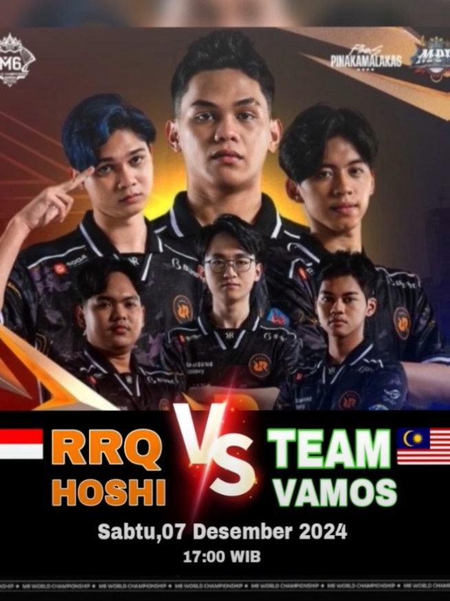 RRQ VS Team Vamos prediksinya gmna guys #jadwal #rrqhoshi #m6 #mlbb 