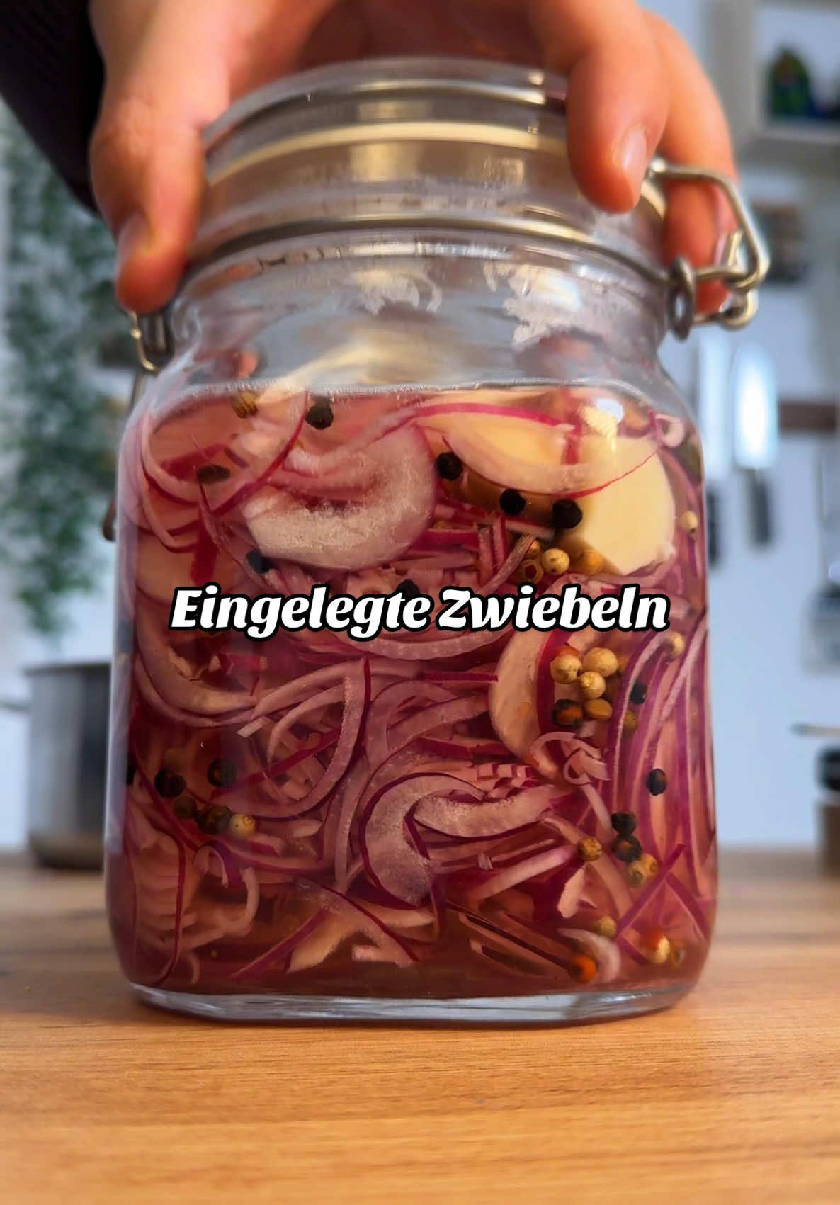 Eingelegte Zwiebeln > Pickel #pickledonions #zwiebel #pickles #rezept #cooking #trending #fyp #fypシ 