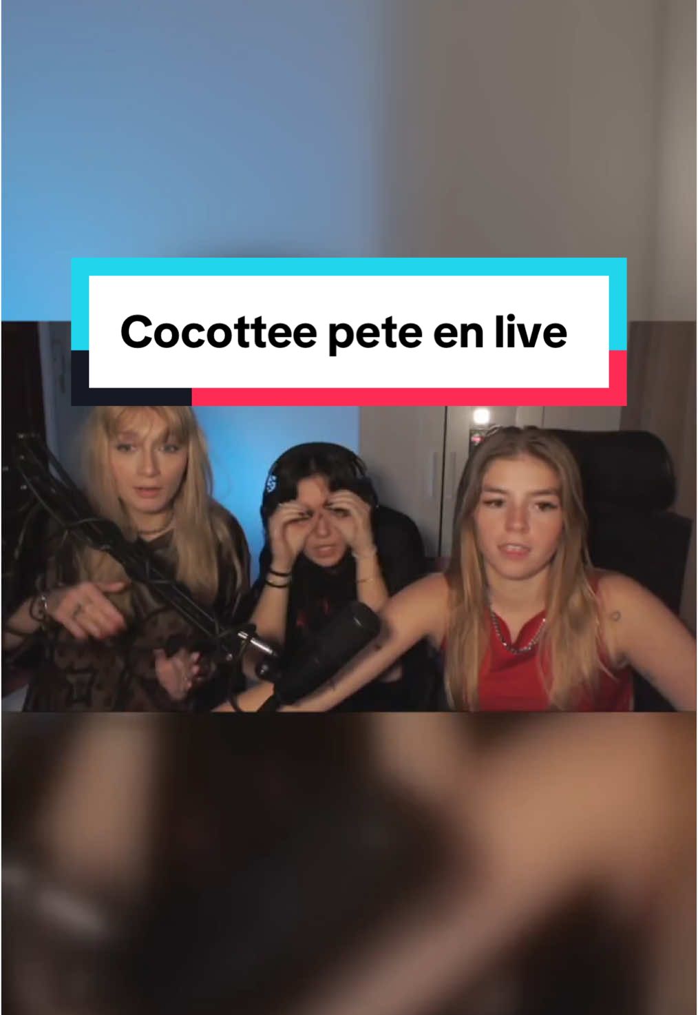 Cocottee pete en live sur son pere #clipsdetwitch #clips #twitch #twitchstreamer 