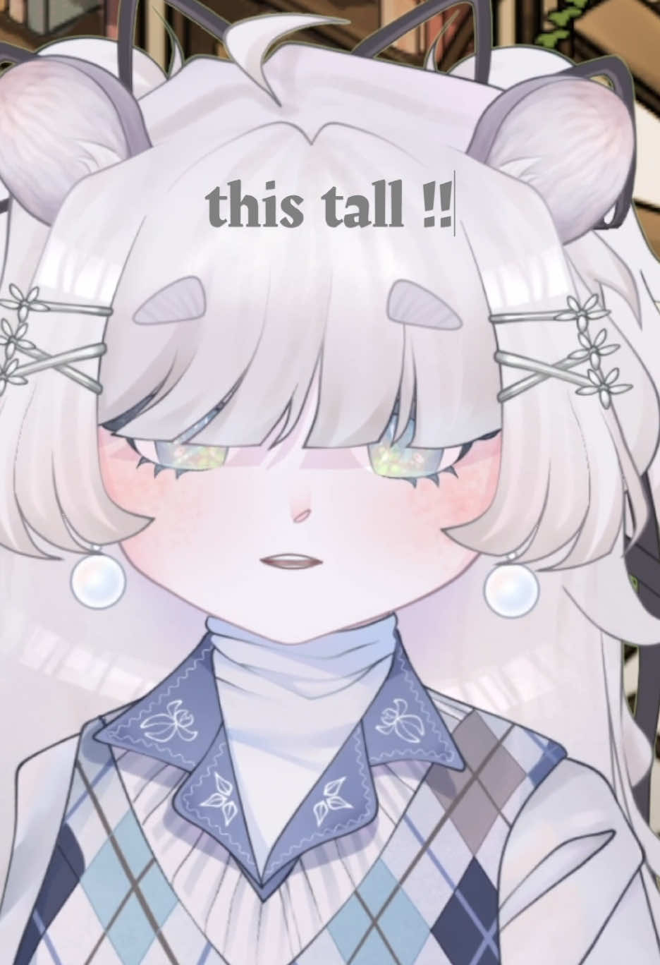 very very tall mouse (undisputed)  #fyp #vtuber #mouse #envtuber #debut 