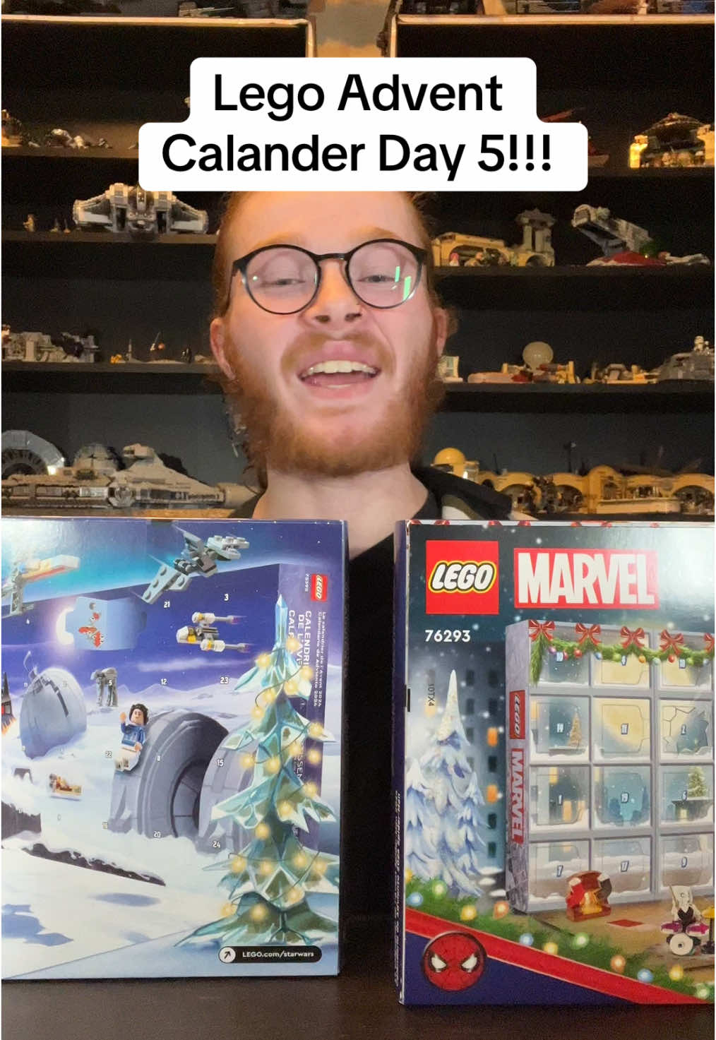 Great day for both Advent Calanders love this fig and build! #comics #comic #comictok #ncbd #legos#legoadventcalendar #lego#legohaul#comic#comichaul#starwars#spiderman#legostarwars#legospiderman#venom#atat#starwarstok#comictok#legotok @LEGO @Star Wars @Marvel Entertainment