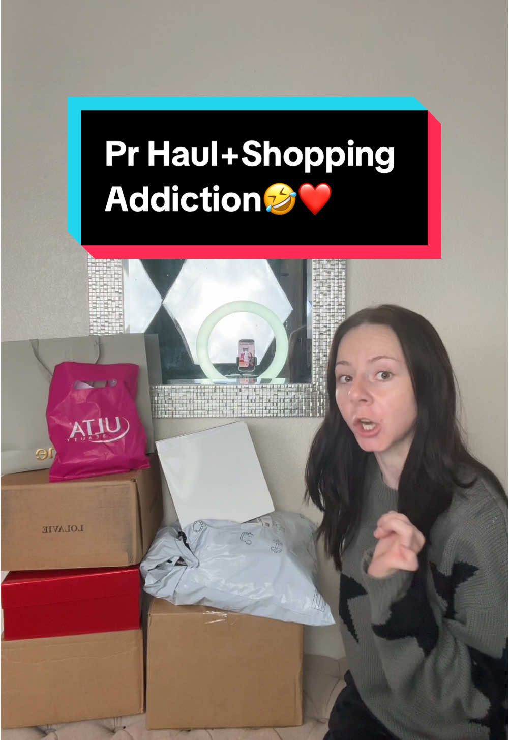 Pr Haul/ Shopping Addiction🤣❤️ #prpackage #prhaul #makeuphaul #beauty #unboxing #ultabeauties #skincare #fragrance Thank you to @Ulta Beauty @SHEGLAM @LolaVie @Jimmy Choo @rabanne @Clinique @Orabella @Rael @bwfragrancehouse 