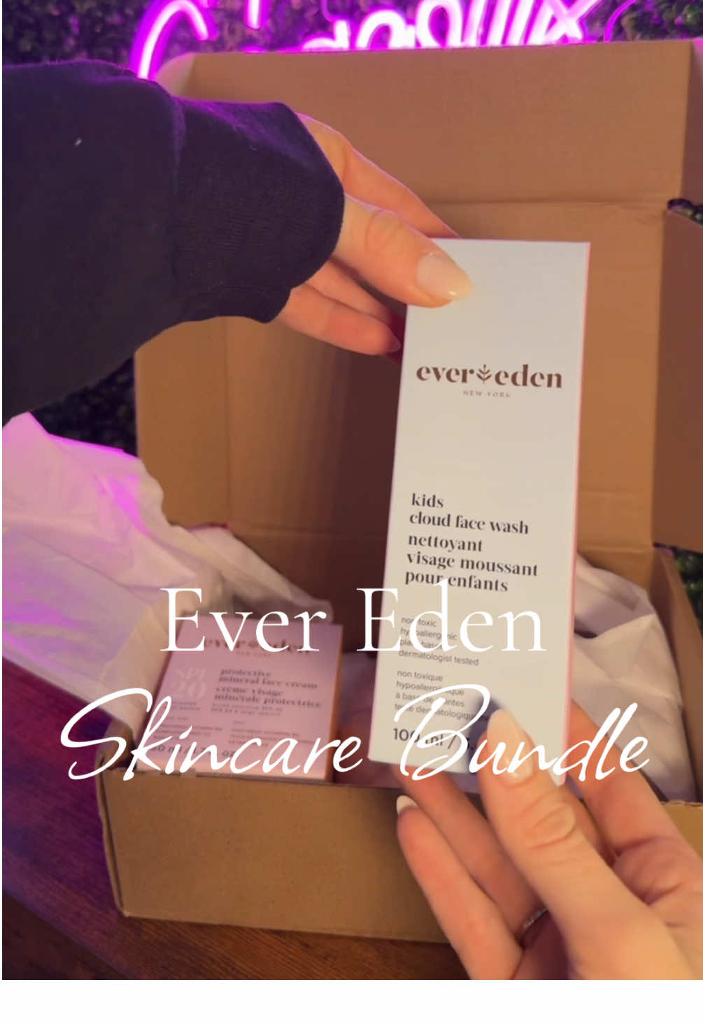 Only let them use what their skin actually needs #skincare #spf #kids #kidsskincare #safeforkids #skincarebundle #cleanser #moisturizer #kidsgifts #christmas #christmasgiftidea #holidayhaul #tiktokshopholidaydeals @Evereden 