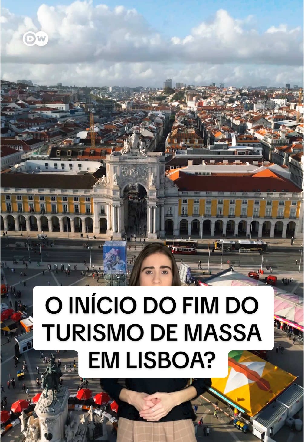 Lisboa está diante de um passo decisivo contra o turismo de massa. #dw_brasil #dw_brasil #lisboa #portugal #turismo #moradia #referendo #aluguel #temporada 