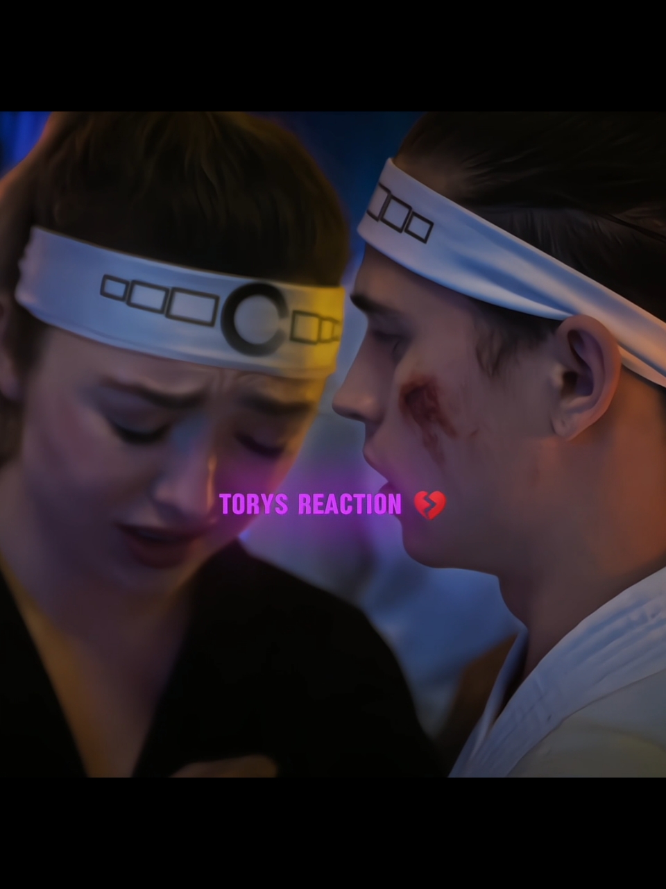 Tory and Kwon ❤️‍🩹 #kwon #tory #cobrakai #part2 #sad #edit #fyp #goviral #dontletthisflop 