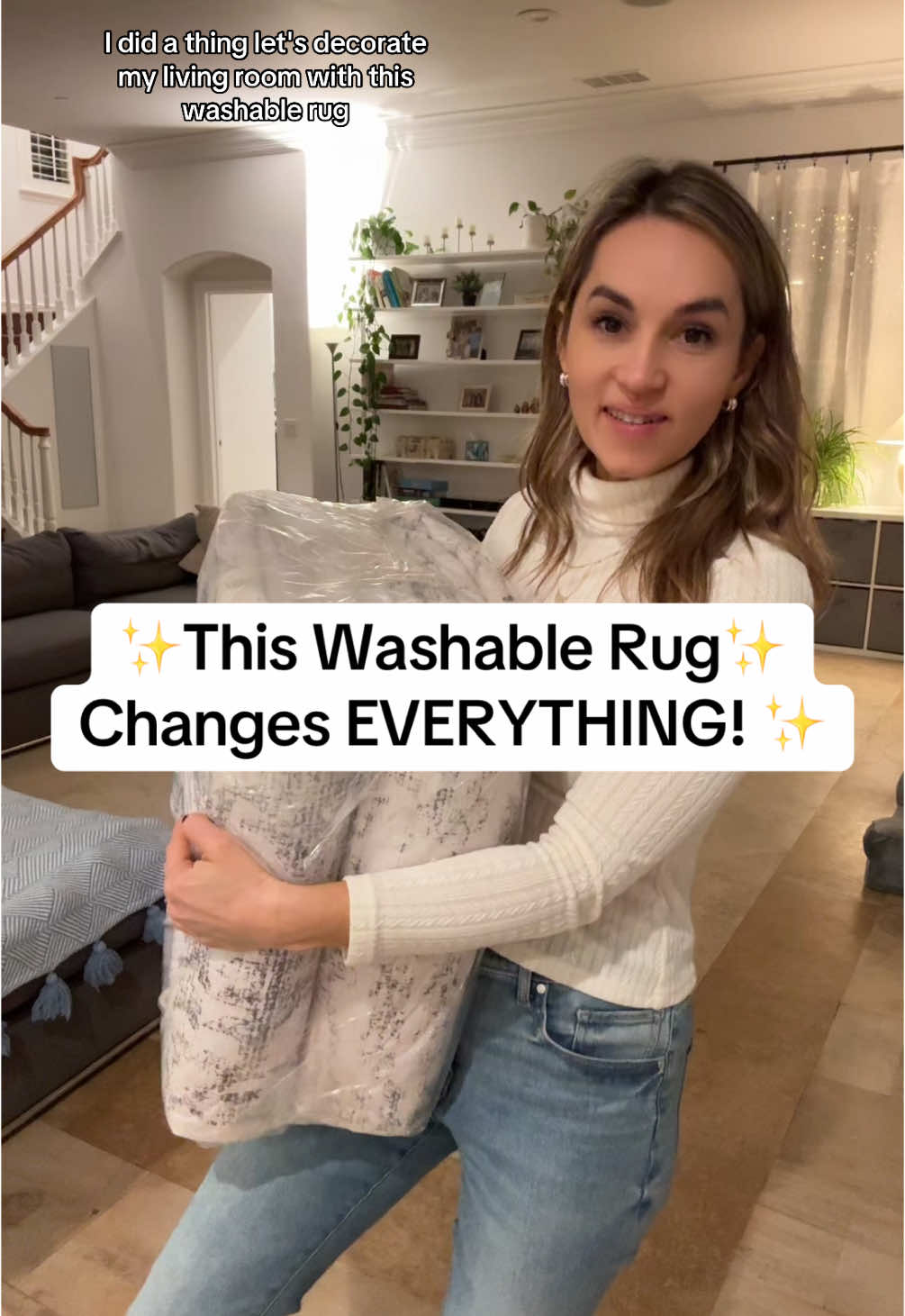 Say goodbye to rug stains forever! This washable area rug is a total game-changer for busy households—easy to clean, stylish, and perfect for any space. 🧼👏  #WashableRug #HomeDecor #CleanTok #EasyCleaning #homehacks #washablerugs #HomeHack #DecorInspo #RugGoals #StylishAndPractical #BusyLifeSolutions #RugLove #CleaningMadeEasy