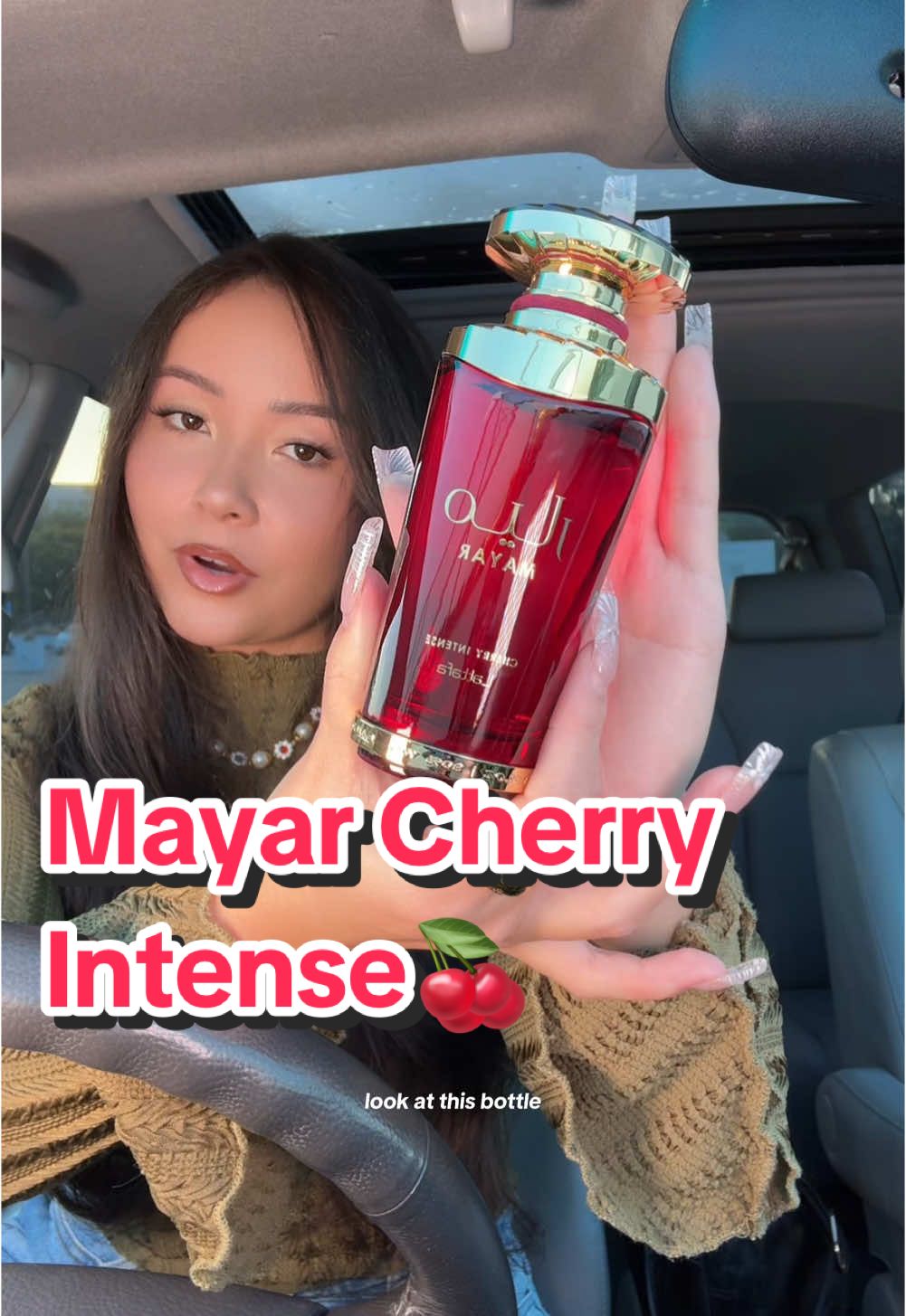 Its finally here🍒🍓 Mayar Cherry Intense by Lattafa #perfume #lattafaperfume  #lattafa #perfumecollection #perfumelovers #newlaunch #perfumetok #perfumetiktok #fragrancetiktok 