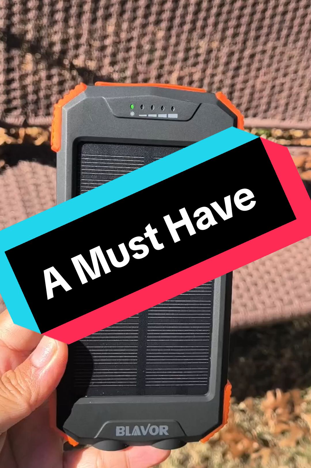 #blavorpowerbank #blavorsolarpowerbank #solarpowerbank #powerbank #portablepowerbank #holidaysale #holidaydeals #tiktokshopholidaysale #tiktokshopholidaydeals #giftidea 