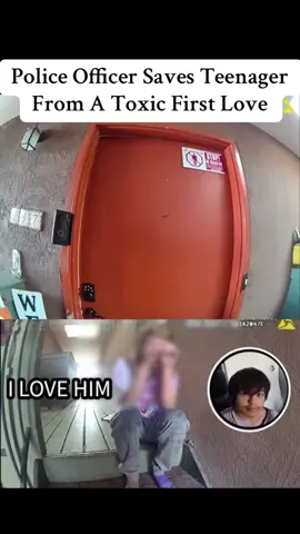 Police Officer Saves Teenager From A Toxic First Love #cops #copsoftiktok 