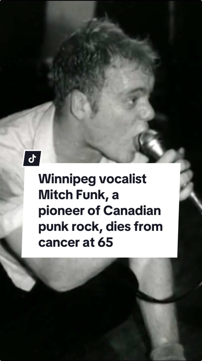 Mitch Funk was a towering figure in Winnipeg's independent music scene. Personality Crisis, which recorded only one full-length album during its brief existence from 1979 to 1984, was among the first Canadian punk bands to attempt to establish themselves as a touring act, at a time when the genre received no airplay and minimal mainstream attention. Funk wound up influencing a generation of younger musicians, first as the leader of Personality Crisis and later as the frontperson for Honest John, a Winnipeg rock band that was active in the 1990s.  #Winnipeg #Manitoba #MB #punkrock