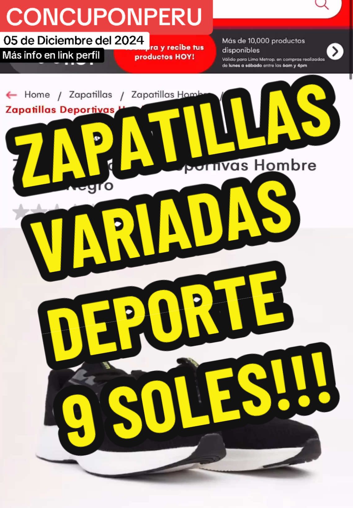 Oferta en la web OECHSLE #zapatos #zapatillas #ofertas #deacuentos #ahorro 