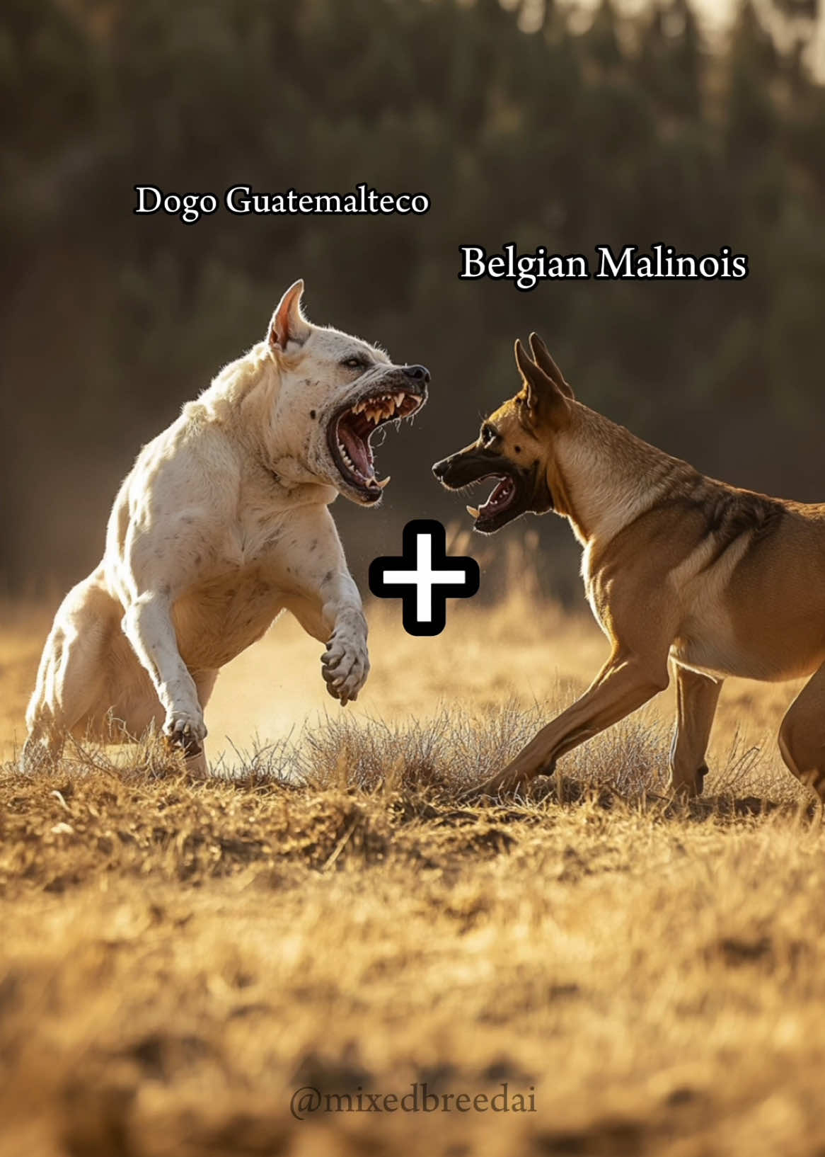 Craziest Dogo Guatemalteco Mixes ☠️ #dogoguatemalteco #belgianmalinois #GuateMalinois #hybrid 